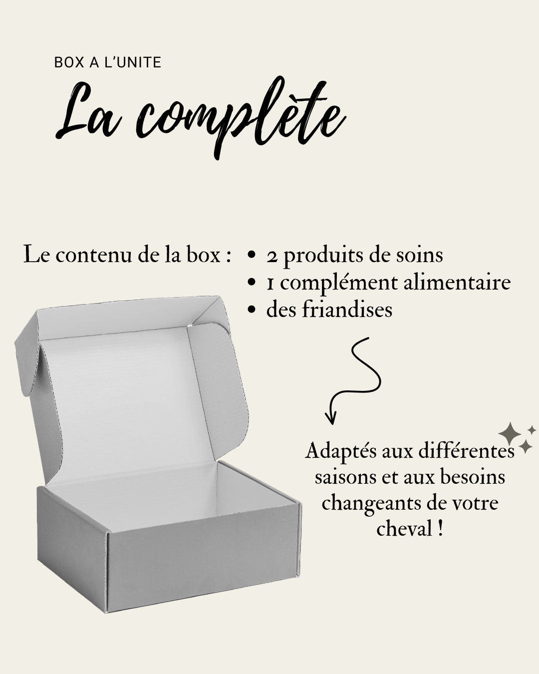 Box à l'unité : La complète